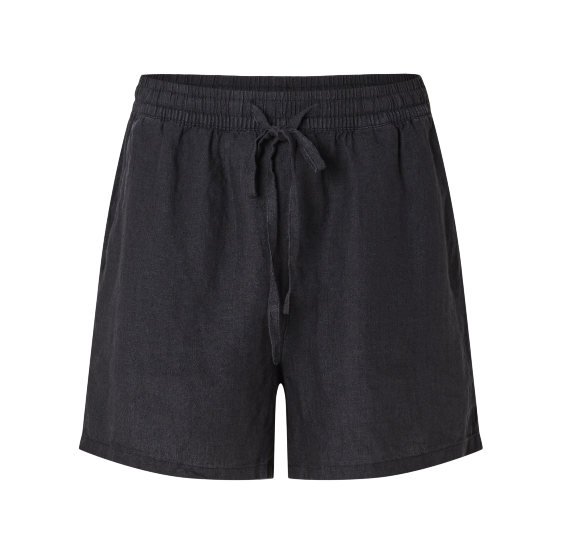 foto producto shorts lino negros