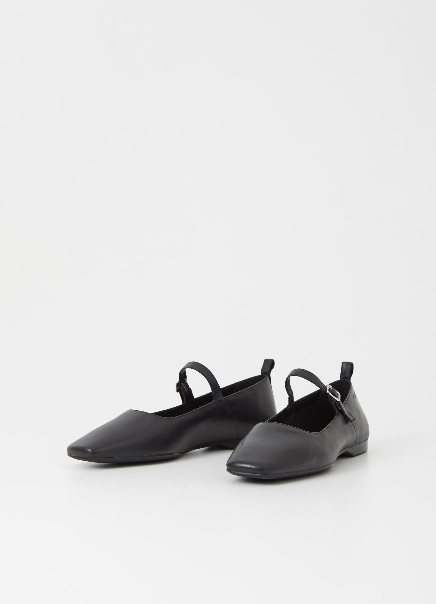 Delia leather ballerinas