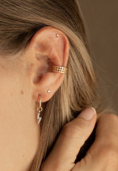 Gold Ear Cuff Earring